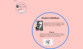 Robert Millikan By Ta Khiya Johnson