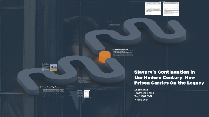 Modern Slavery: Prisons & Profits by Lucas Ruiz on Prezi