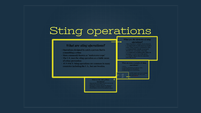 sting operation research paper