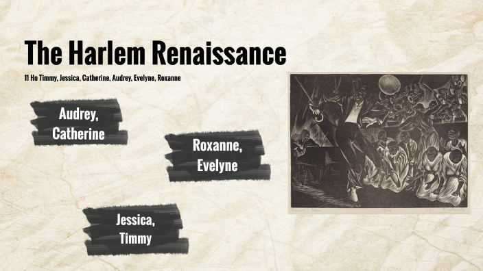 The Harlem Renaissance by 11125 李庭維Timmy on Prezi