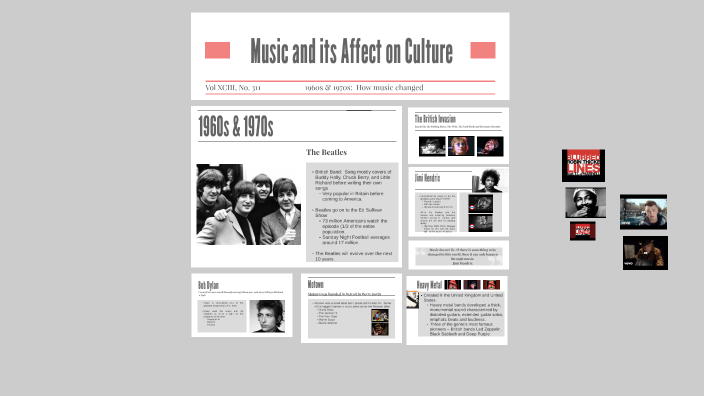 Music And Its Affect On Culture (Updated) By R K On Prezi