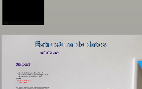 estructura de datos by luis angel palencia lopez on Prezi