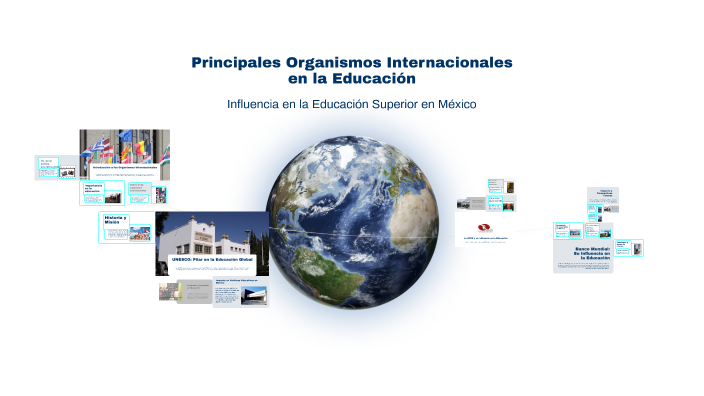Principales Organismos Internacionales en la Educación by miyaray