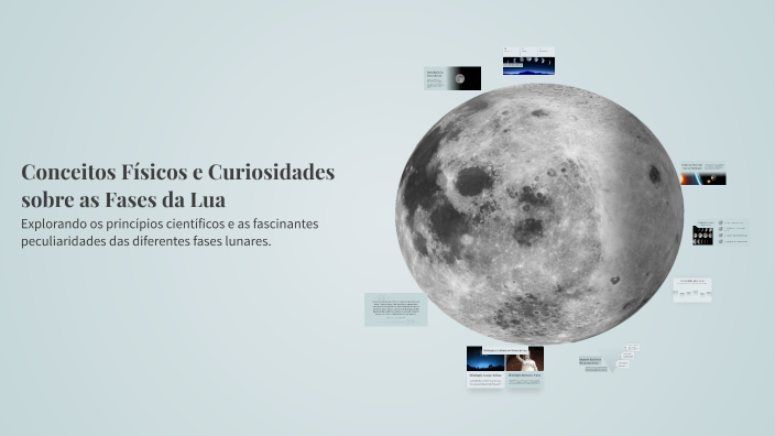 Conceitos Físicos e Curiosidades sobre as Fases da Lua by Thaynara de ...