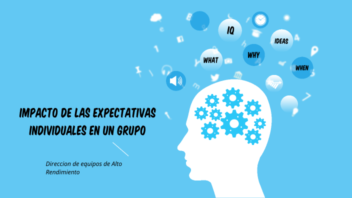 Impacto de las expectativas individuales en un grupo by ADAIA VICTORIA