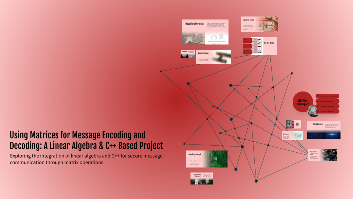 Using Matrices for Message Encoding and Decoding: A Linear Algebra ...