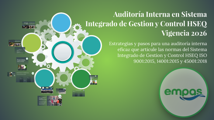 Preparación de Auditoría Interna Integrada: ISO 9001, ISO 14001 y ISO ...