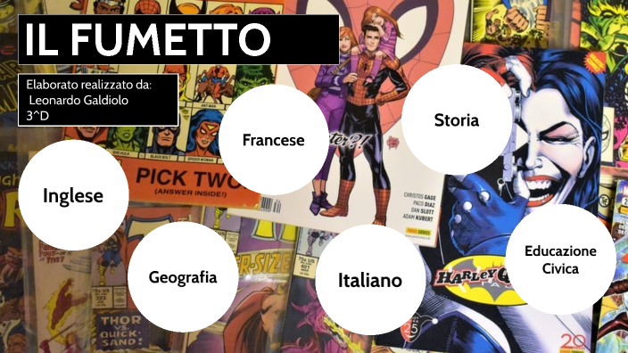 tesina 3^ media fumetto by Leo Galdiolo on Prezi