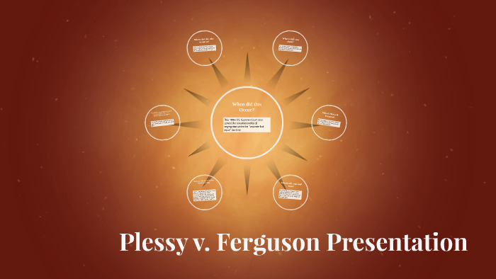 Plessy v. Ferguson Presentation by elliott embler on Prezi