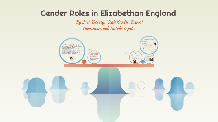 Gender Roles In Elizabethan England By Noah Kanfer 