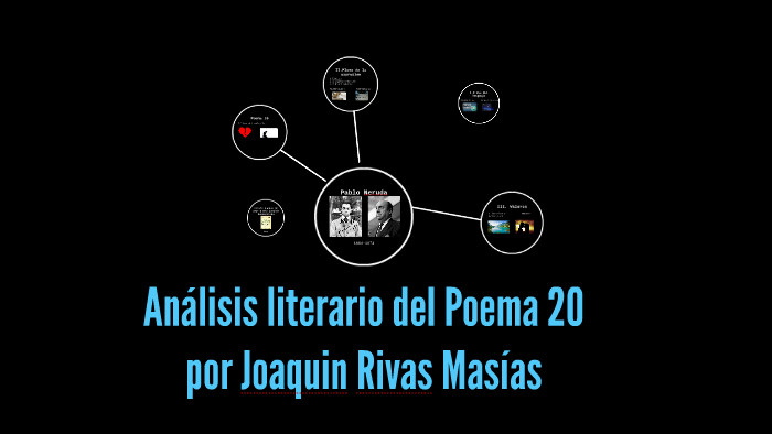 Analisis Literario Del Poema 20 By Joaquin Rivas