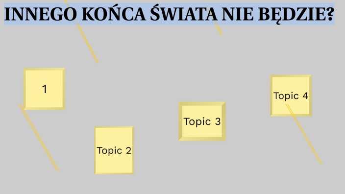 Innego końca świata nie będzie? by Nikola on Prezi