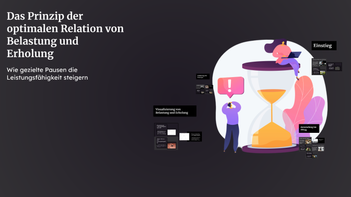 Das Prinzip der optimalen Relation von Belastung und Erholung by Lio
