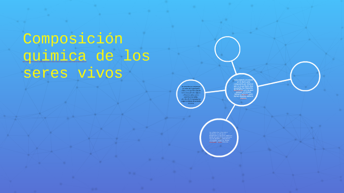 Composición quimica de los seres vivos by ana carvajal on Prezi