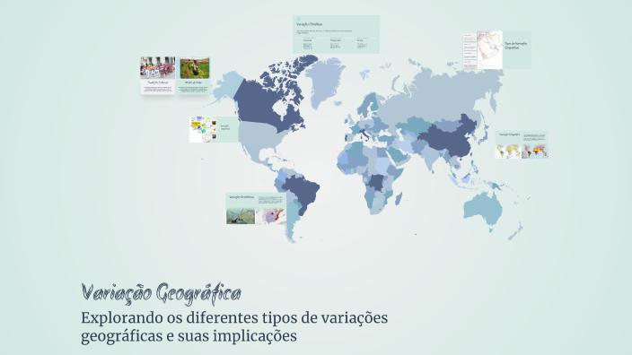 Variação Geográfica by FREDMA DA SILVA on Prezi