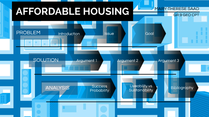 Geography CPT: Affordable Housing by Mary-Therese Saad