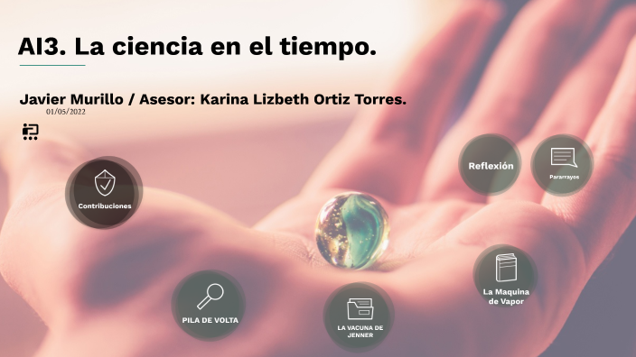 AI3. La ciencia en el tiempo by Javier Vidal Guerrero Murillo on Prezi