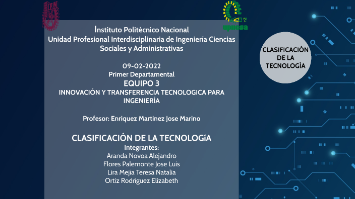 CLASIFICACION DE LA TECNOLOGIA by Elizabeth Rguez on Prezi