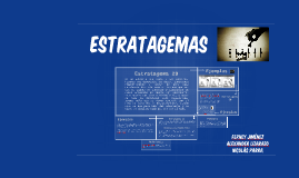 wallpapers Estratagema 6 Ejemplos estratagemas by maafee mendez cuellar