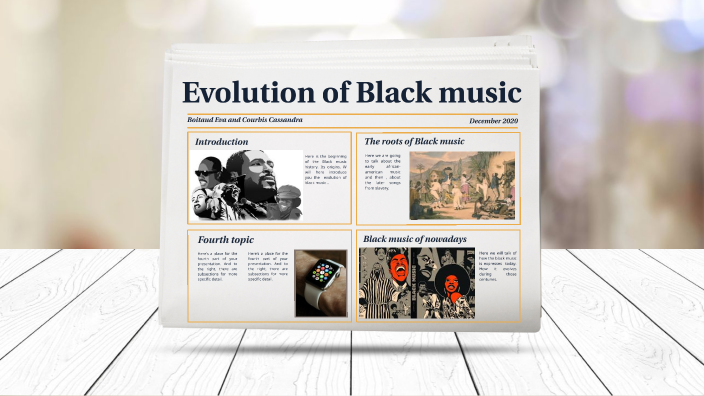Black Rapper Evolution Chart The evolution of Black music by on Prezi
