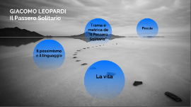 Giacomo Leopardi- Il passero solitario