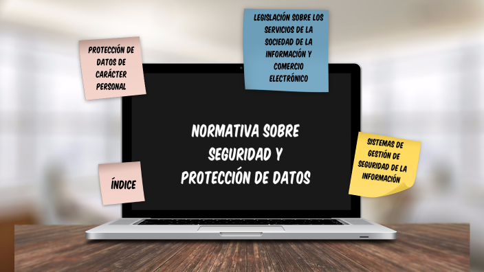 Normativa sobre seguridad y protección de datos by Jorge López Benito ...