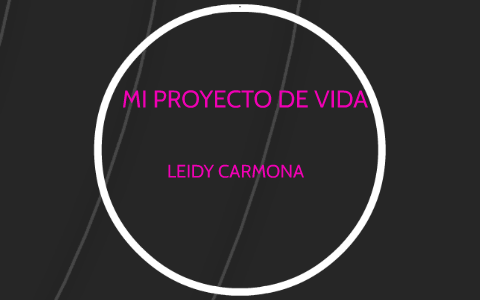 MI PROYECTO DE VIDA by yudy enriquez on Prezi