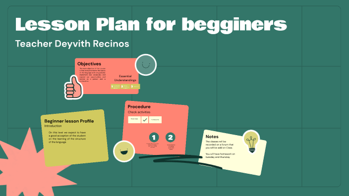 Lesson Plan by Deyvith Recinos on Prezi