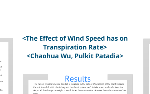 Does Wind Speed Affect my Lift?