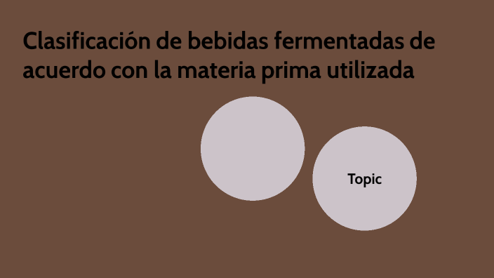 Clasificación De Bebidas Fermentadas De Acuerdo Con La Materia Prima Utilizada By Harvey Rolando 5952