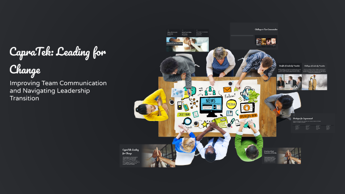 CapraTek: Leading for Change by Adriane Branch on Prezi