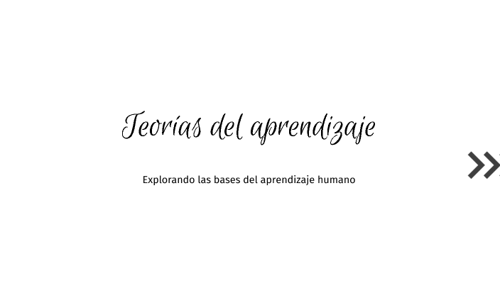 Teorías del aprendizaje by gregory Perez Ramirez on Prezi