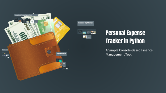 Personal Expense Tracker in Python by Shamlan Arshad on Prezi