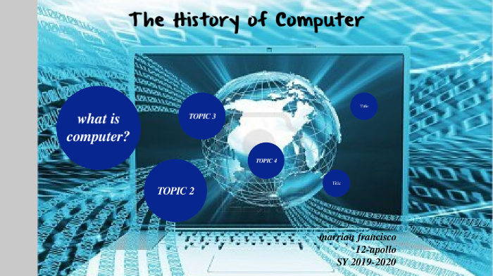 History of computer by marrian francisco on Prezi