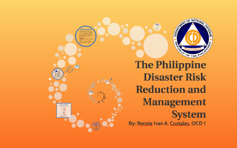 disaster risk reduction management research paper philippines