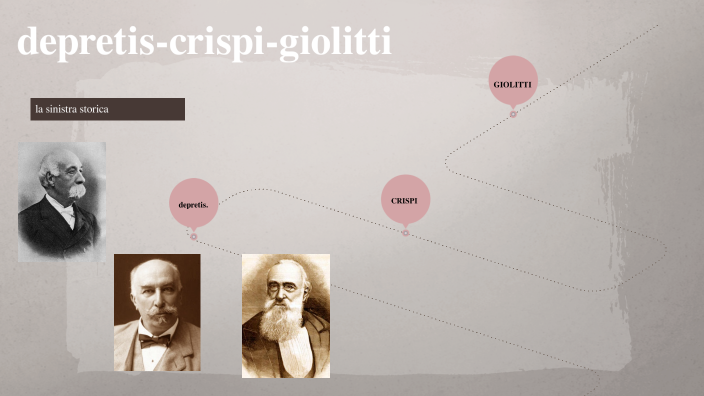 Depretis-crispi-giolitti By Chaimae --- On Prezi