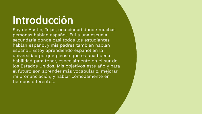 Spanish by Julia C on Prezi