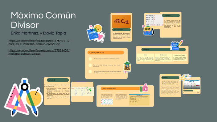 Máximo Común Divisor by Erik Martinez on Prezi