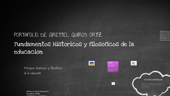 Fundamentos Historicos y filosoficos de la Educacion by Grettel Quiros ...
