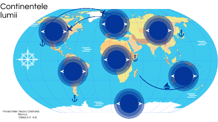 Continentele Lumii By Tecaru Bianca
