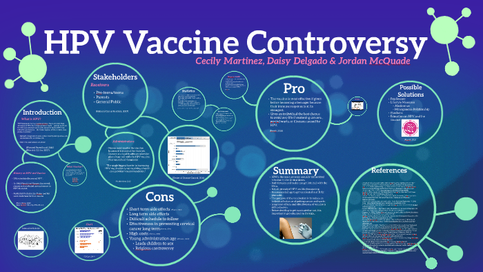hpv vaccine cons