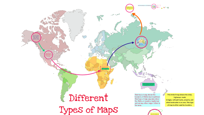 Be Able To Recognize The Different Types Of Maps Physical Political And Thematic