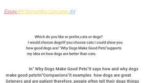 do dogs make better pets than cats essay