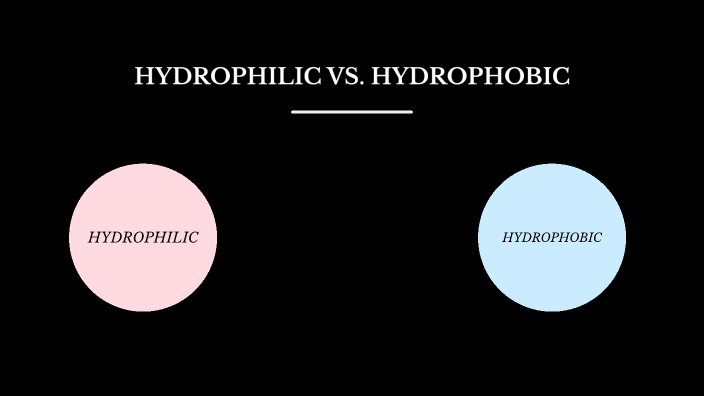 Hydrophilic vs Hydrophobic by Liz Murphy on Prezi