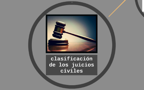 Clasificación De Los Juicios Civiles By Johana Arroyo On Prezi