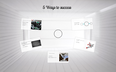 5 Ways to success by on Prezi