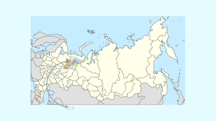 Интерактивная карта республики коми