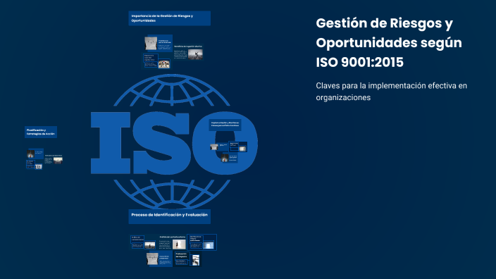 Gestión de Riesgos y Oportunidades según ISO 9001:2015 by juan jose ...