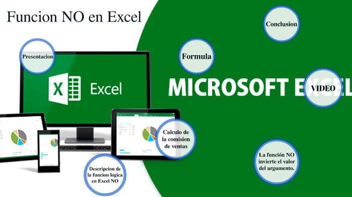 Función NO en Excel by Ricardo Vargas
