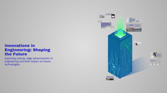 Innovations in Engineering: Shaping the Future by Yousef Anan on Prezi
